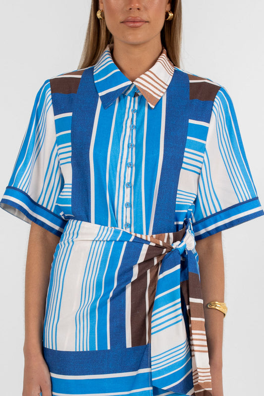 COMING SOON - Rafina Shirt - Paros Stripe