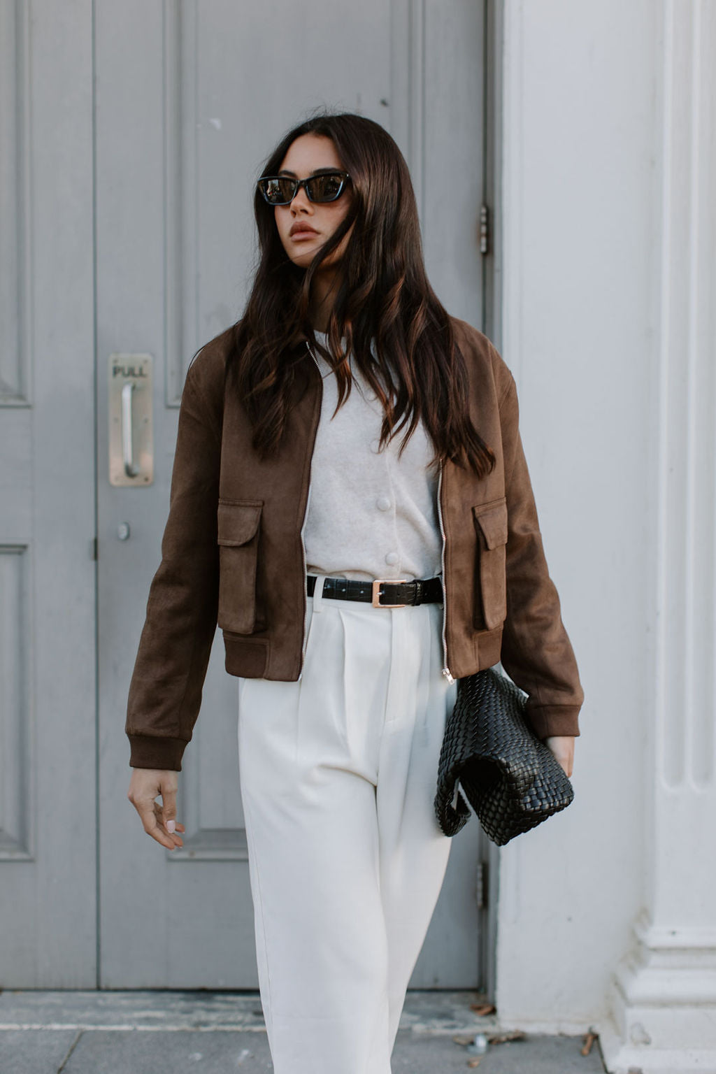 Mayda Tailored Pants - Bone