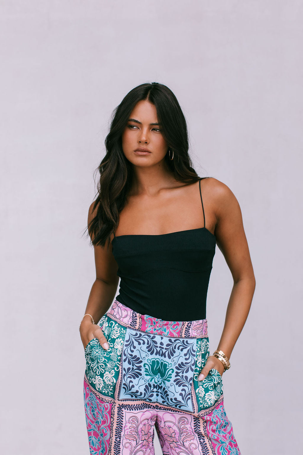 Dante Pants - Paisley Tile Print
