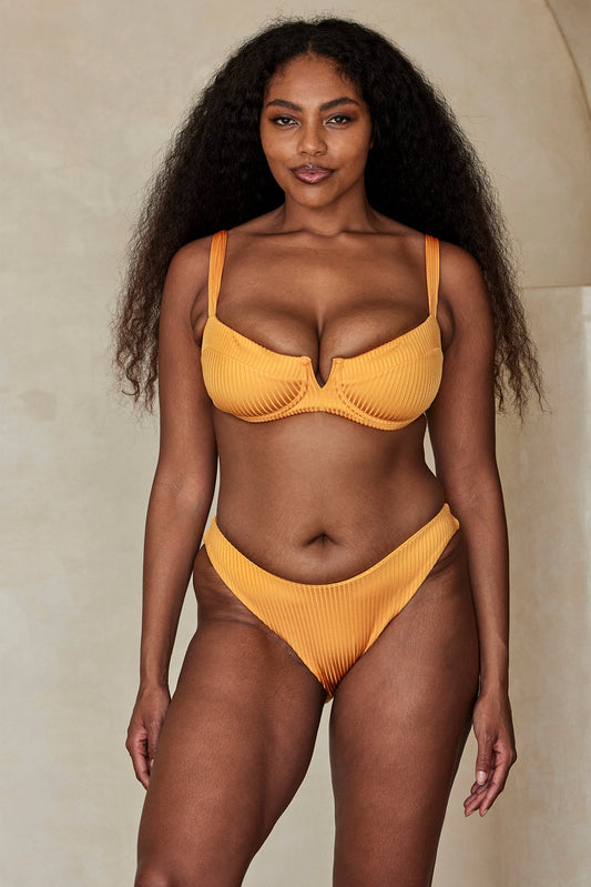 Byron Bottom - Clementine Wide Rib