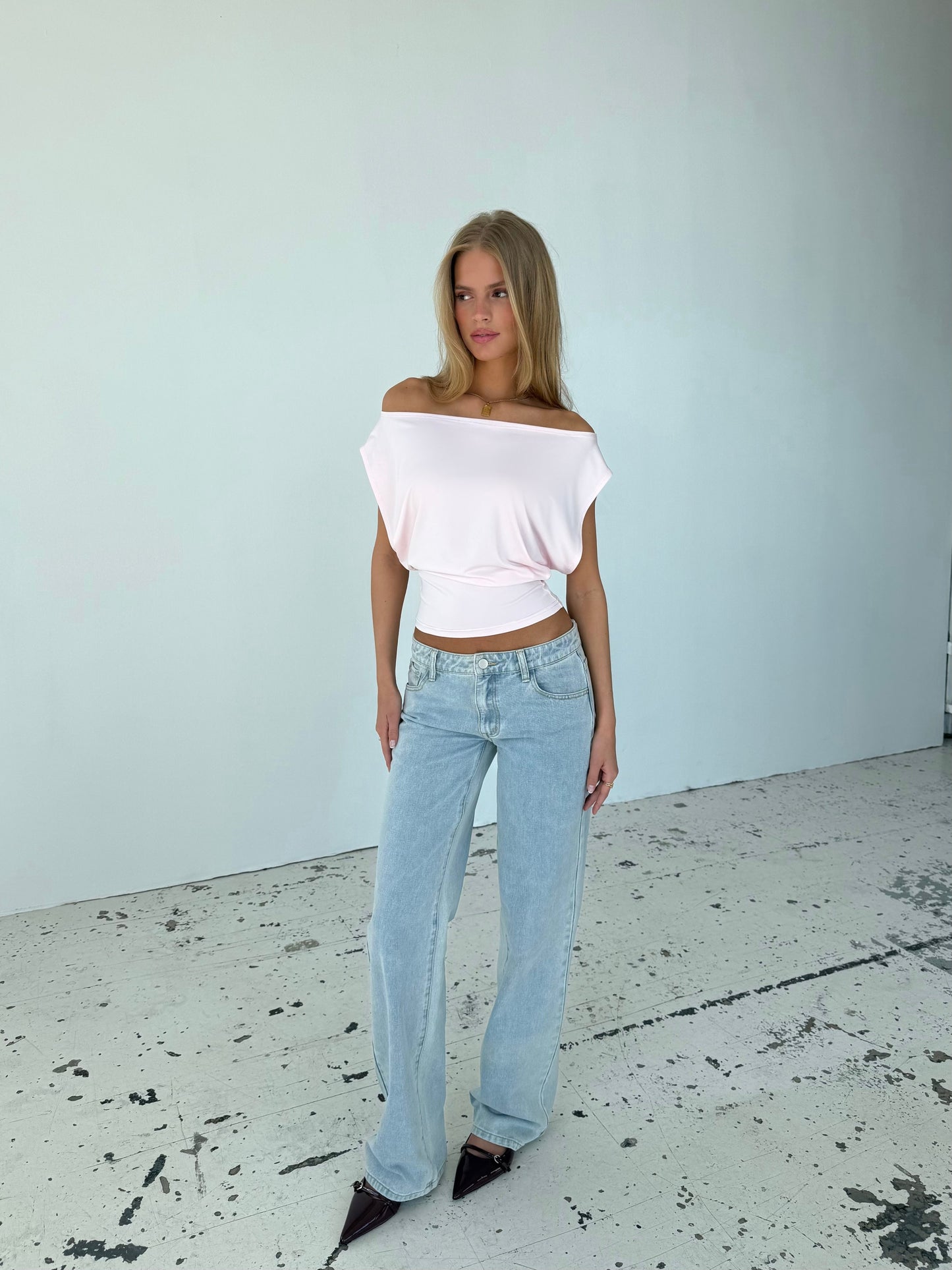 Hera basic top - pink