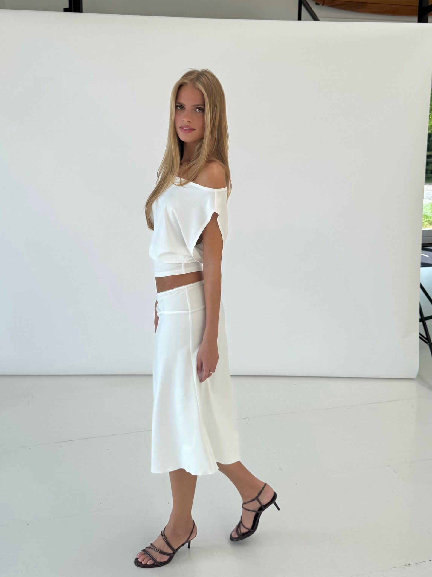 Hera basic top - white