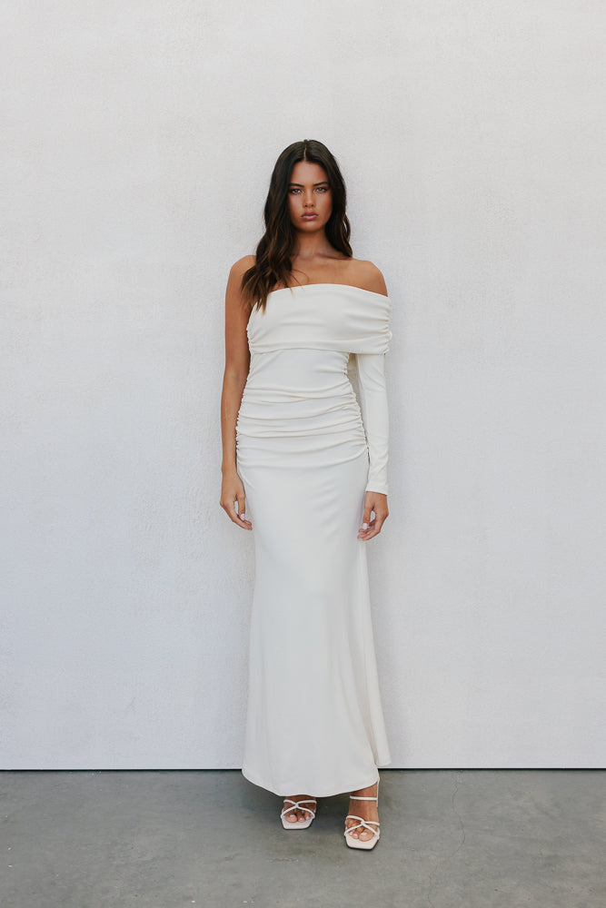 Lana Dress - Bone