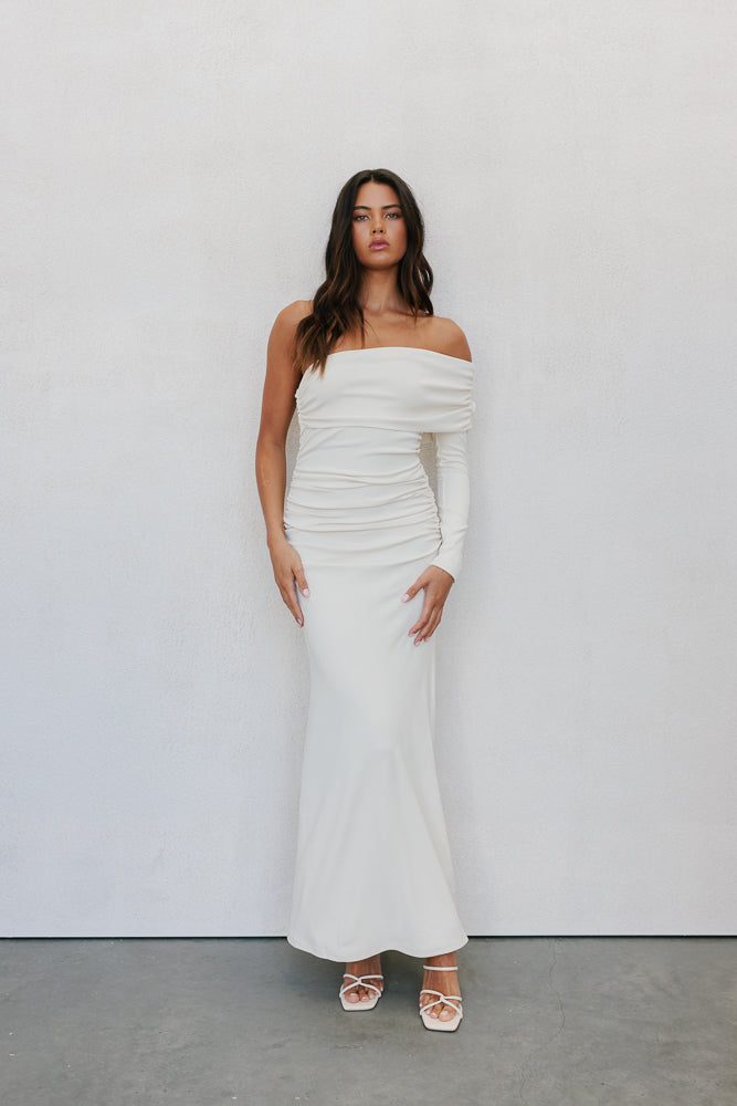 Lana Dress - Bone