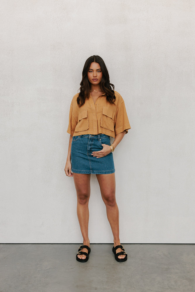 Dali Shirt - Caramel