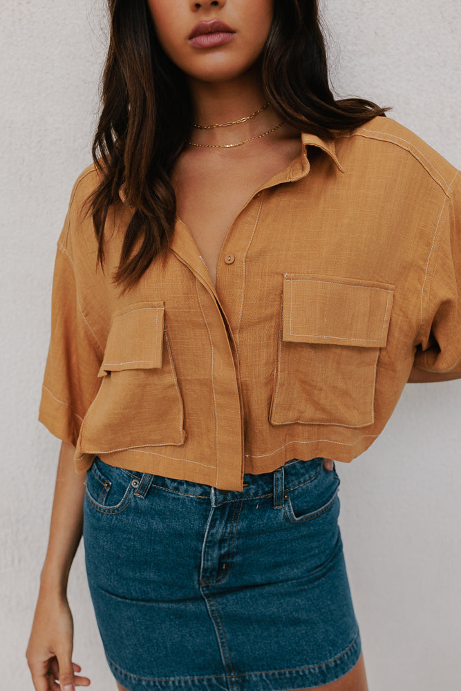 Dali Shirt - Caramel