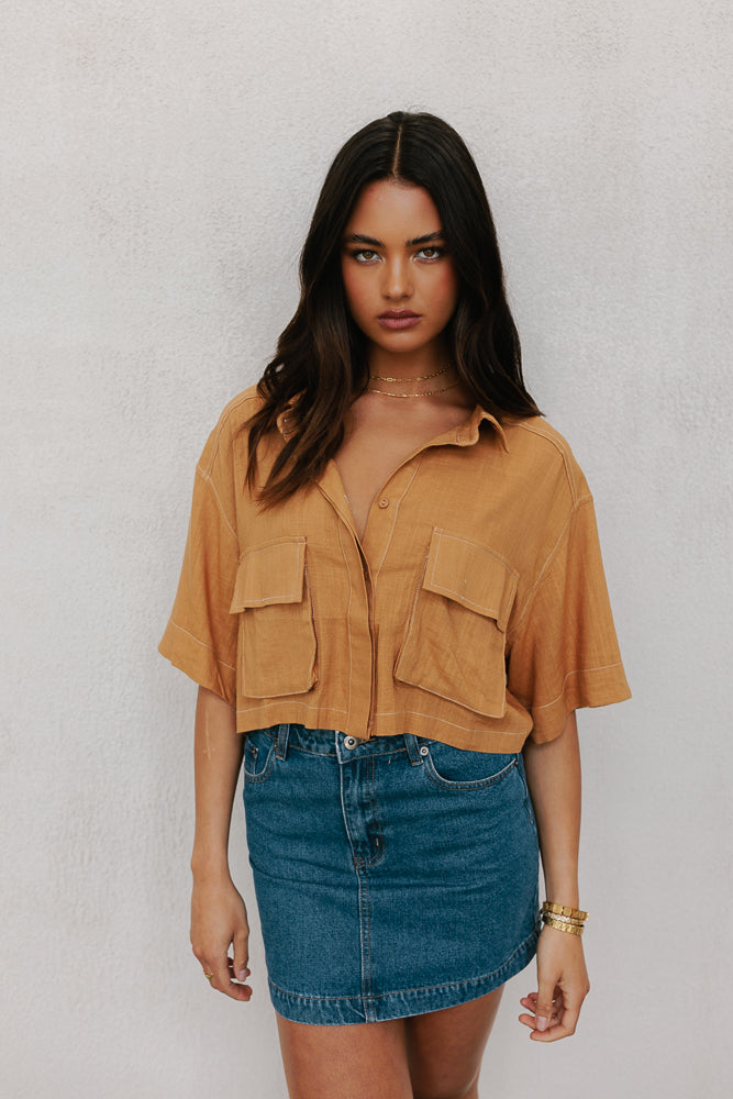 Dali Shirt - Caramel