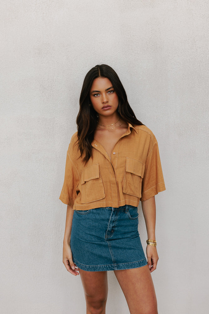 Dali Shirt - Caramel