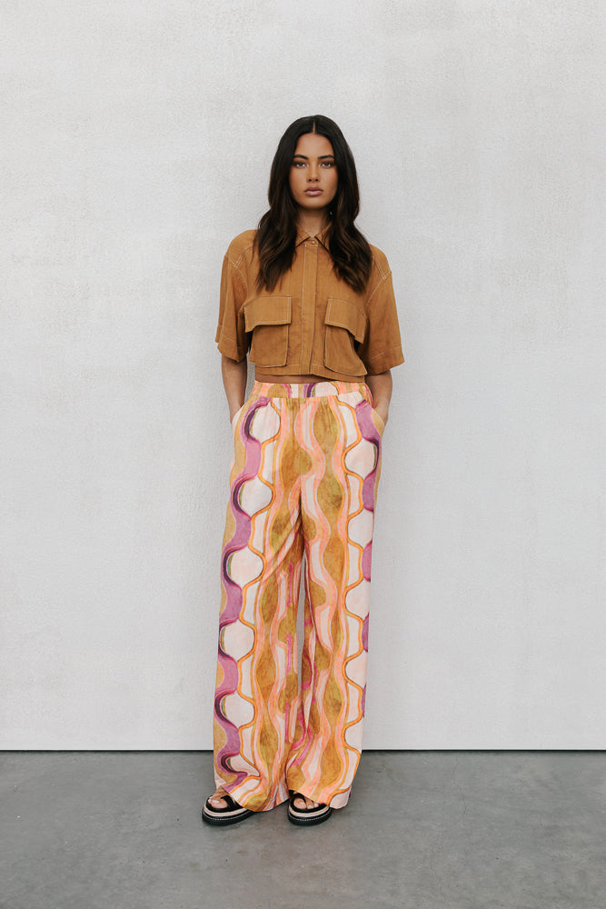 Dali Shirt - Caramel