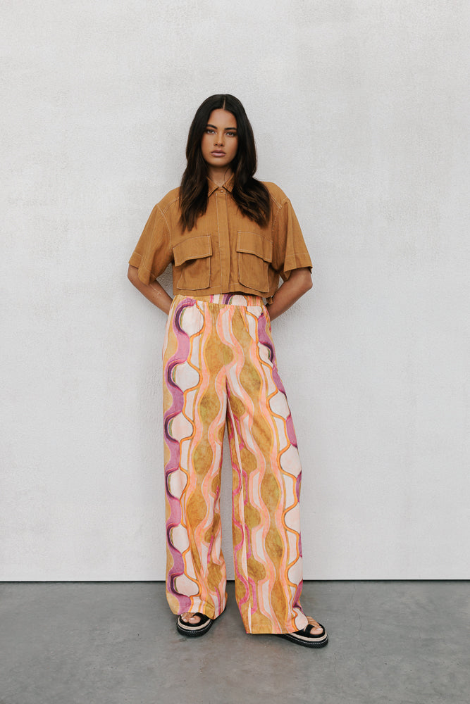 Dali Shirt - Caramel