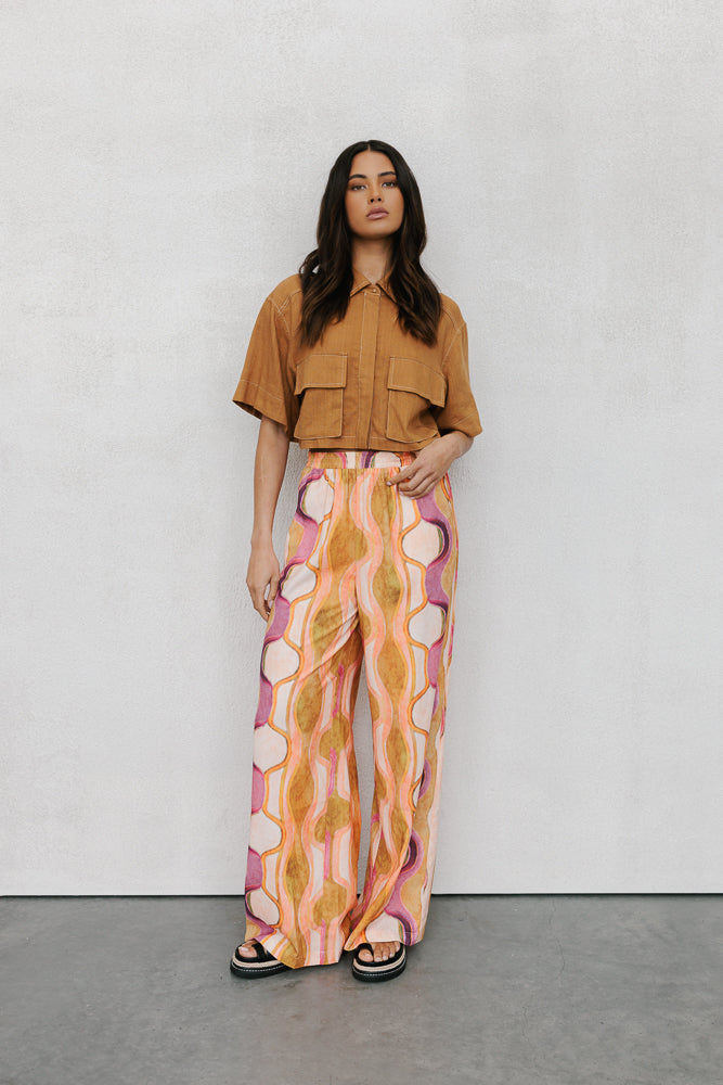 Dali Shirt - Caramel