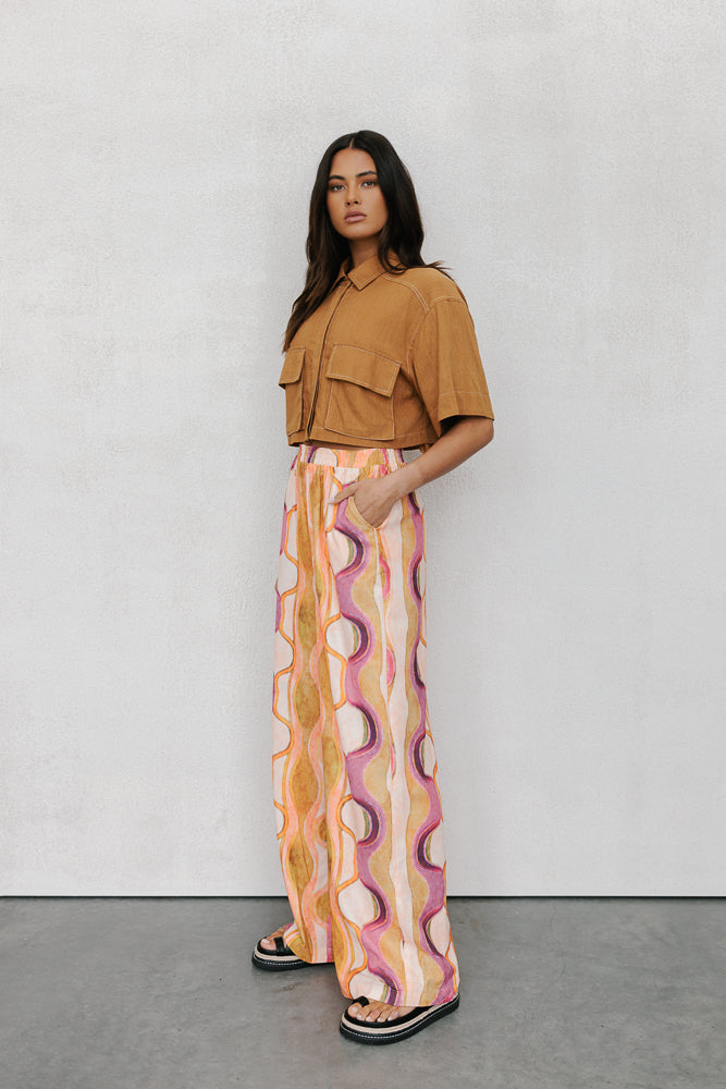 Dali Shirt - Caramel