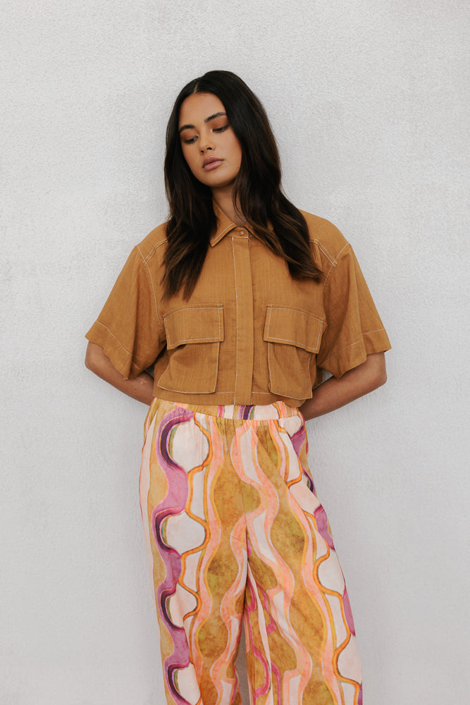 Dali Shirt - Caramel