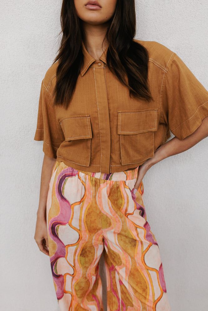 Dali Shirt - Caramel