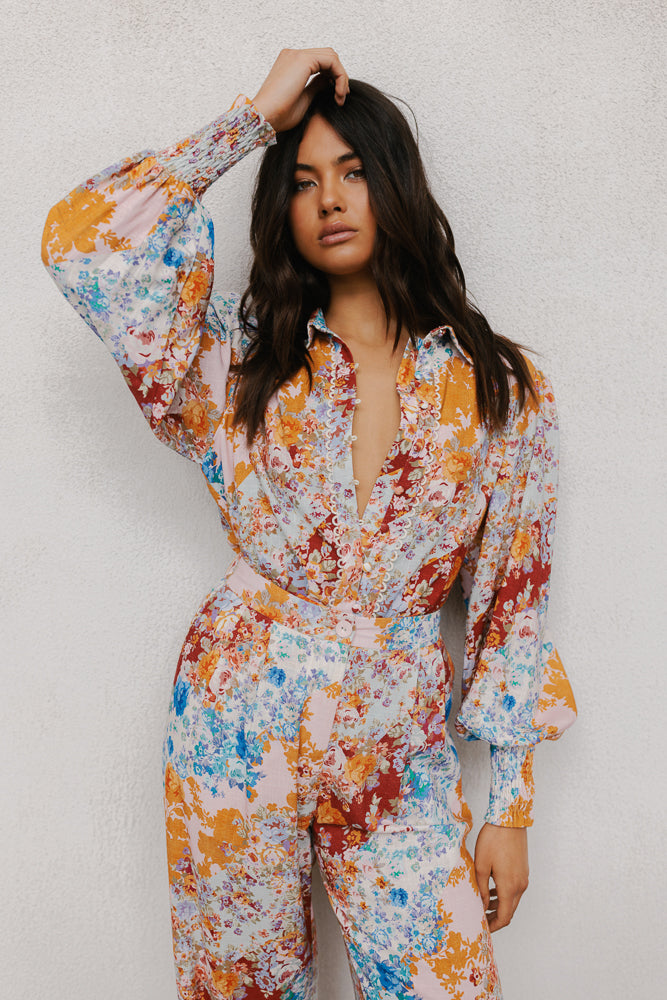 Sempre Pants - Bloom Floral Print