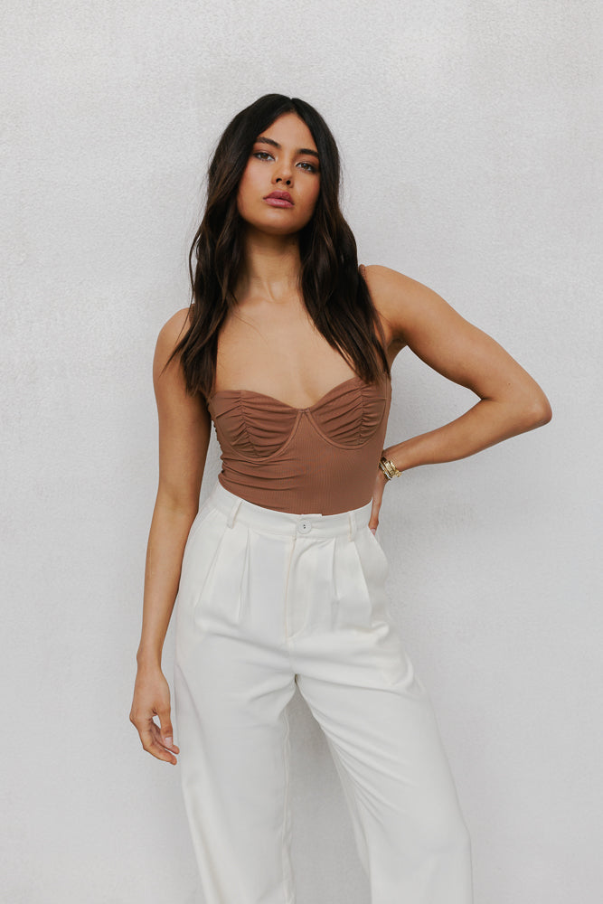 Mayda Tailored Pants - Bone