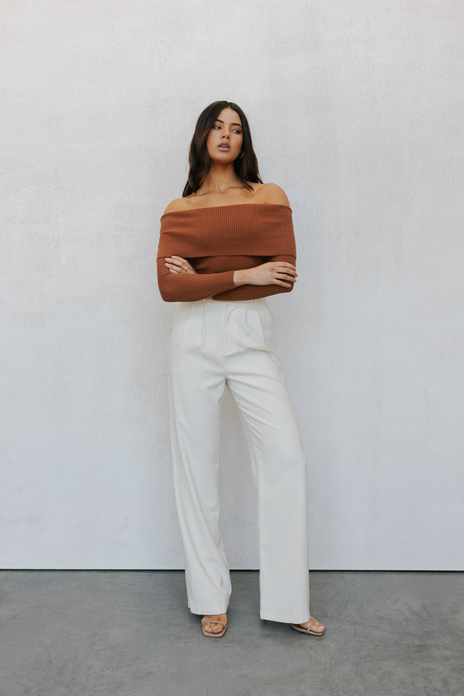 Mayda Tailored Pants - Bone