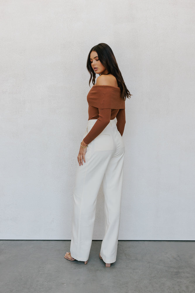 Mayda Tailored Pants - Bone