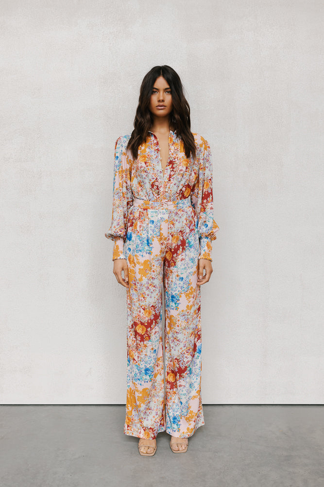 Sempre Pants - Bloom Floral Print