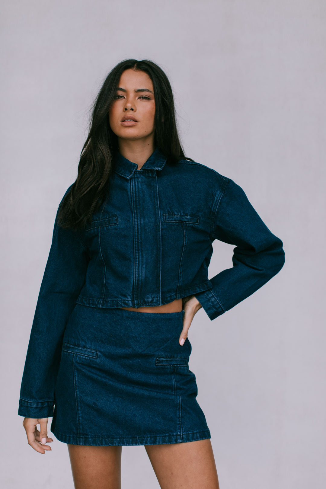 Dottie Jacket - Indigo Denim