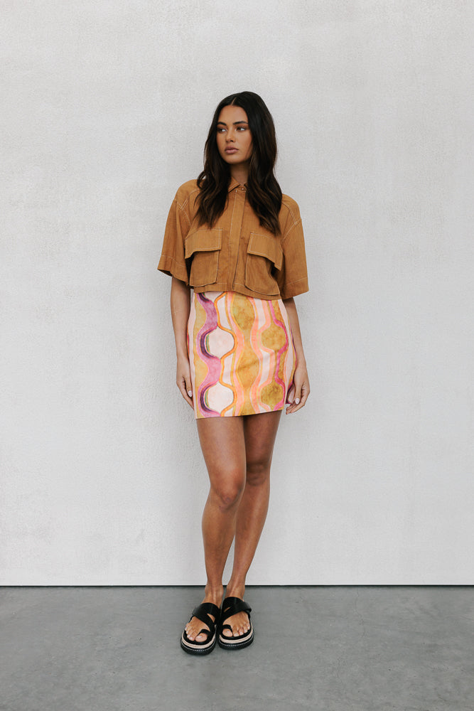 Dali Shirt - Caramel