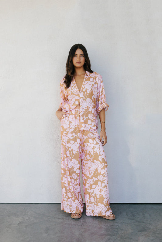 Tripoli Set - Tan Floral