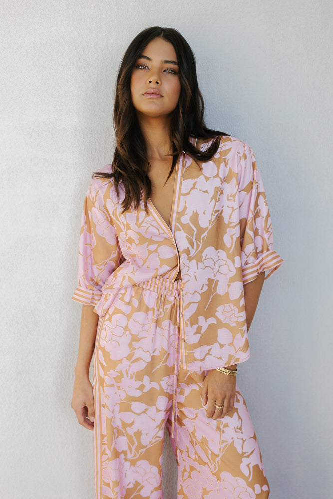 Tripoli Set - Tan Floral