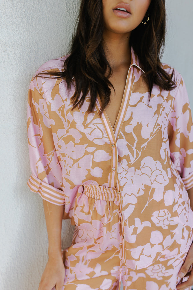 Tripoli Set - Tan Floral