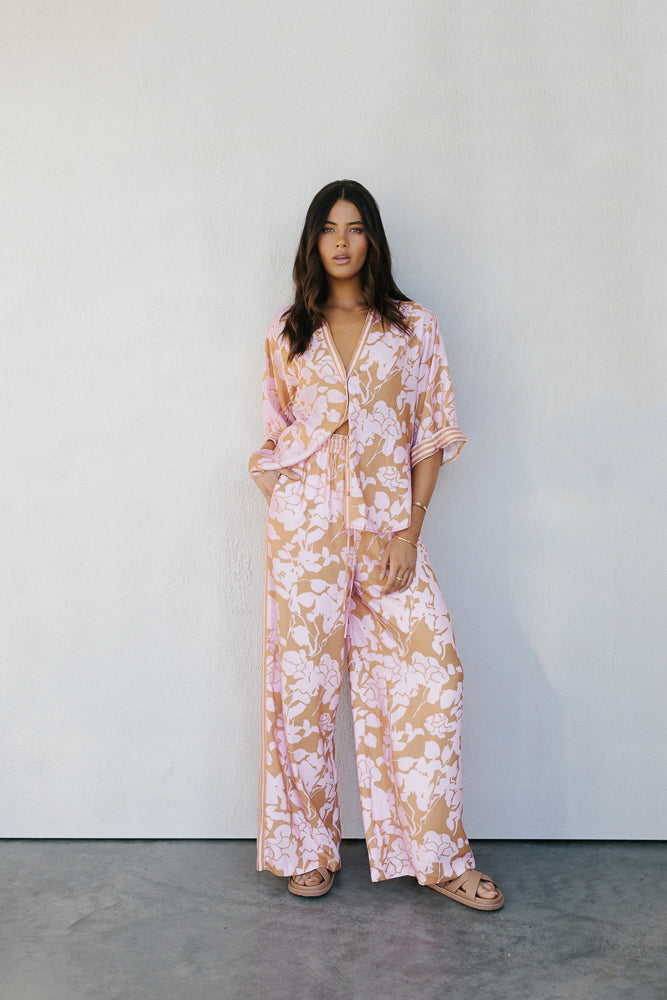 Tripoli Set - Tan Floral