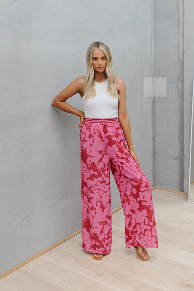 Tripoli Set - Plum Floral Print