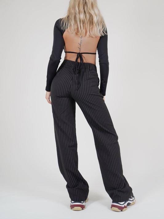 Levi pants - black striped