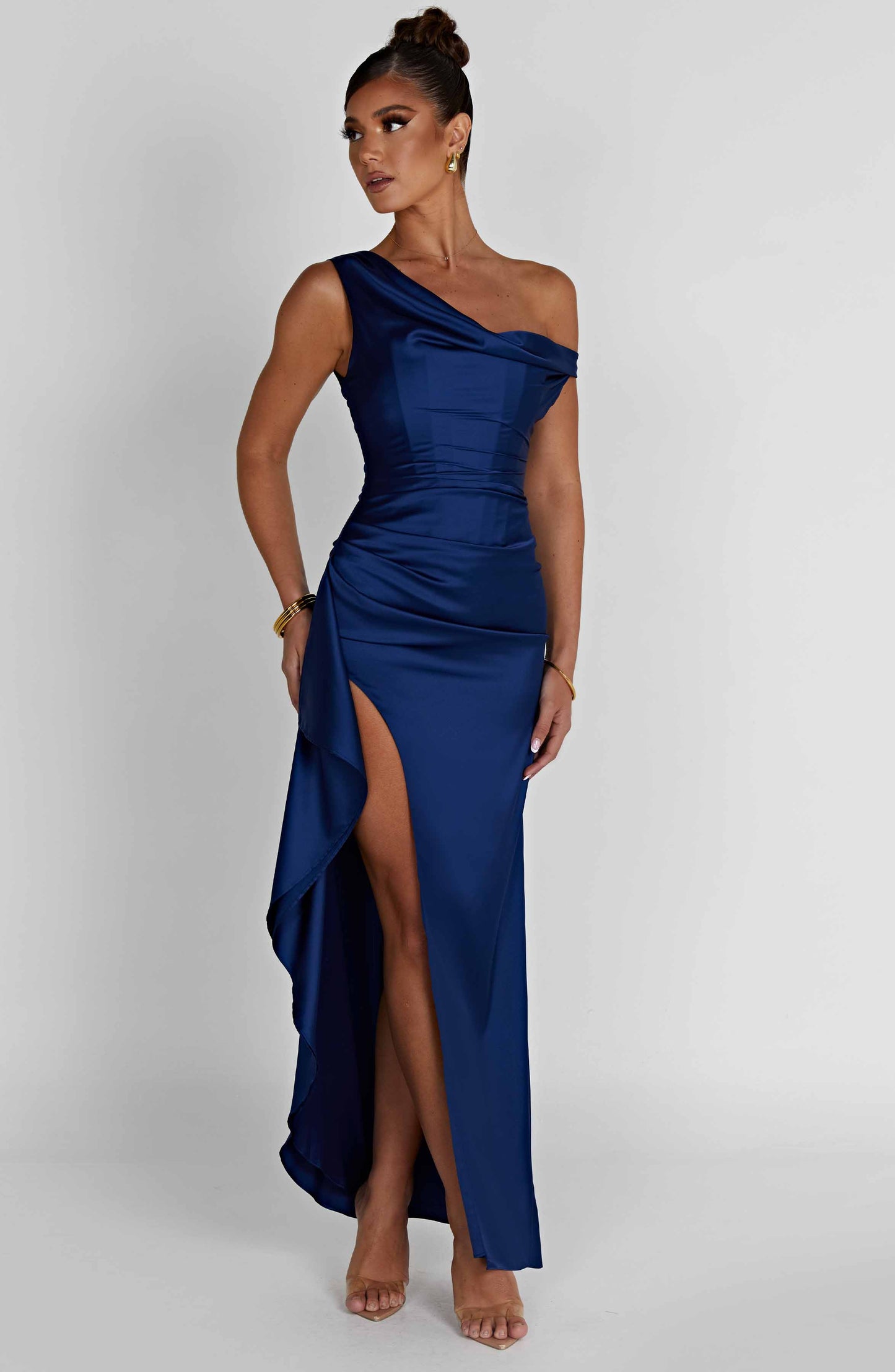 Eternal Elegance Maxi Dress - Navy