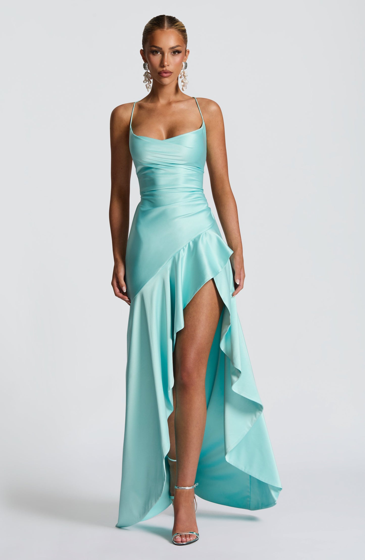 Muse Maxi Dress - Aqua