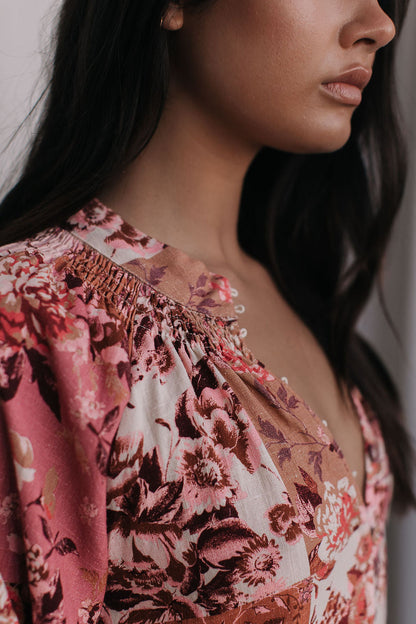 Undina Blouse - Fleur Print