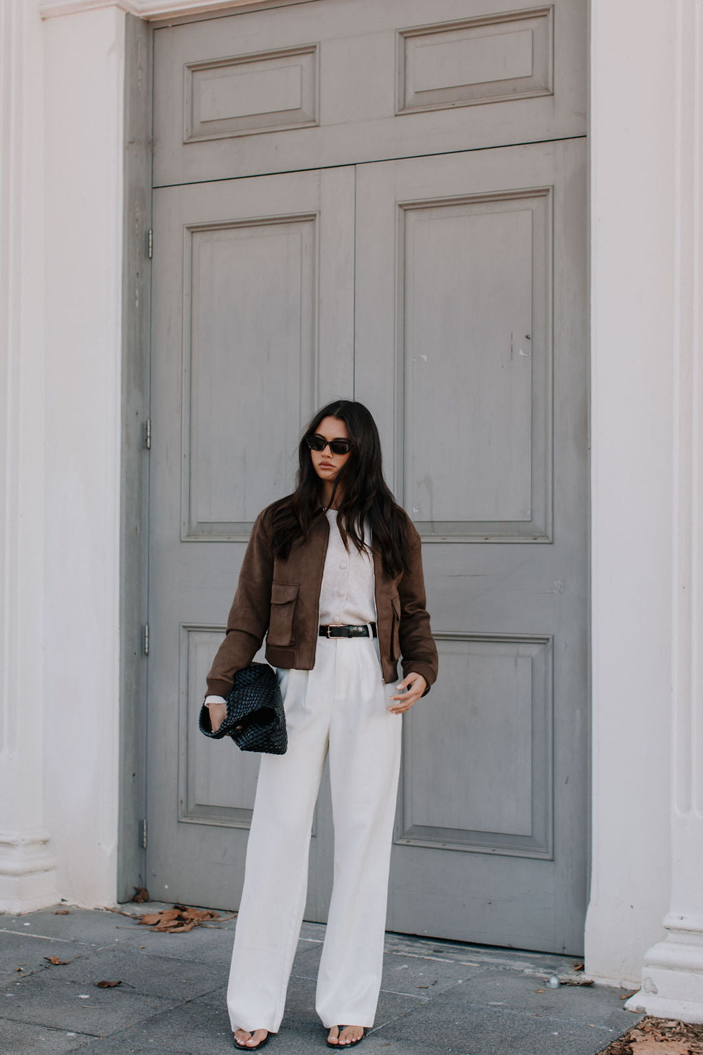 Mayda Tailored Pants - Bone