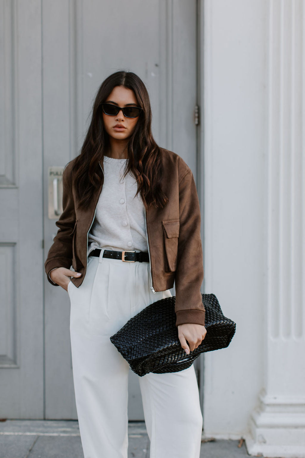 Mayda Tailored Pants - Bone