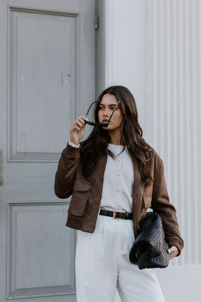 Mayda Tailored Pants - Bone