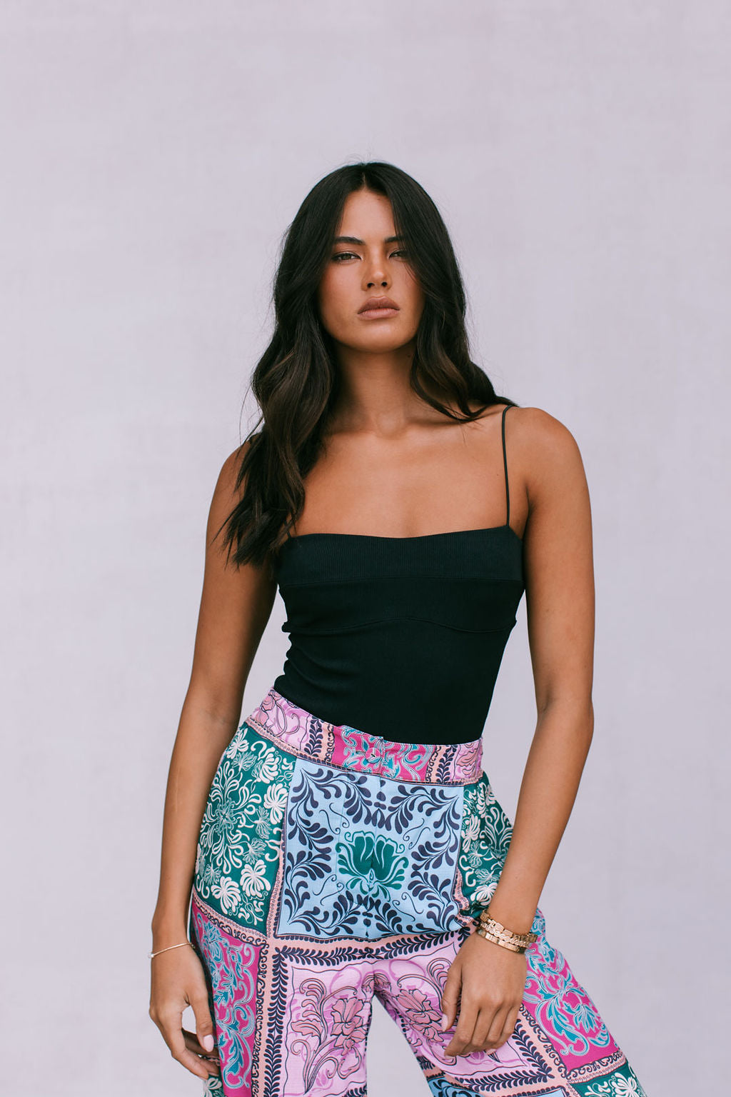 Dante Pants - Paisley Tile Print