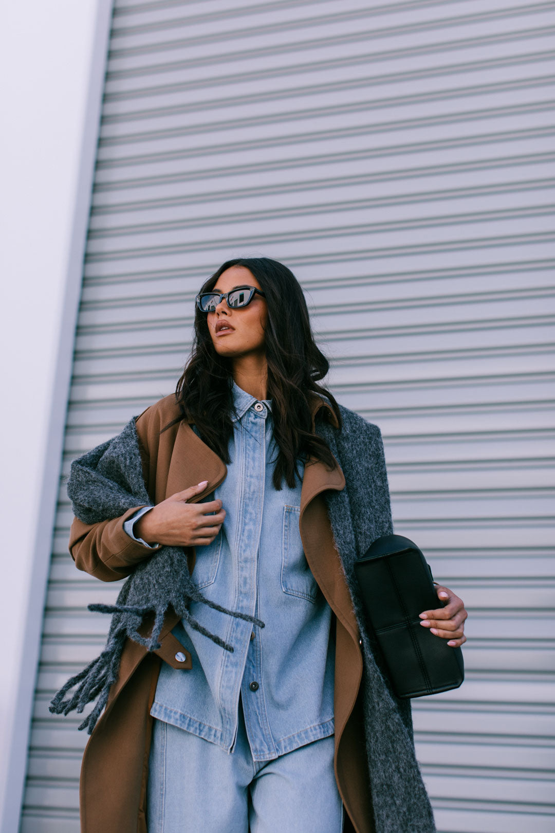 Ilou Denim Shirt - Light Wash Blue