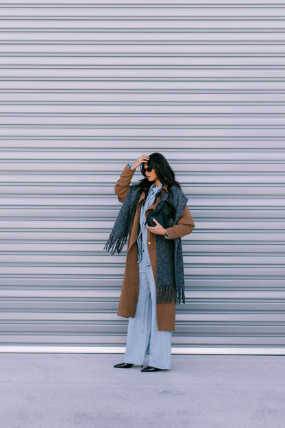 Janey Wide Leg Jeans - Light Wash Blue