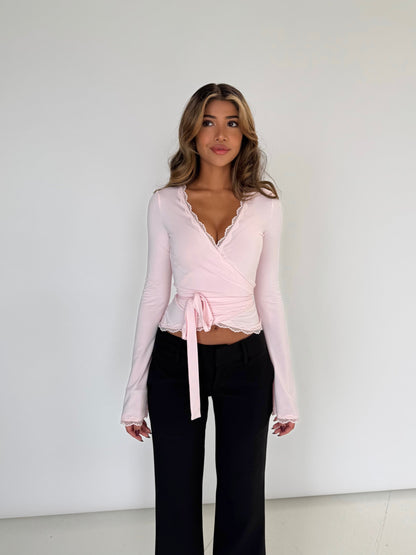Ballerina basic top - light pink