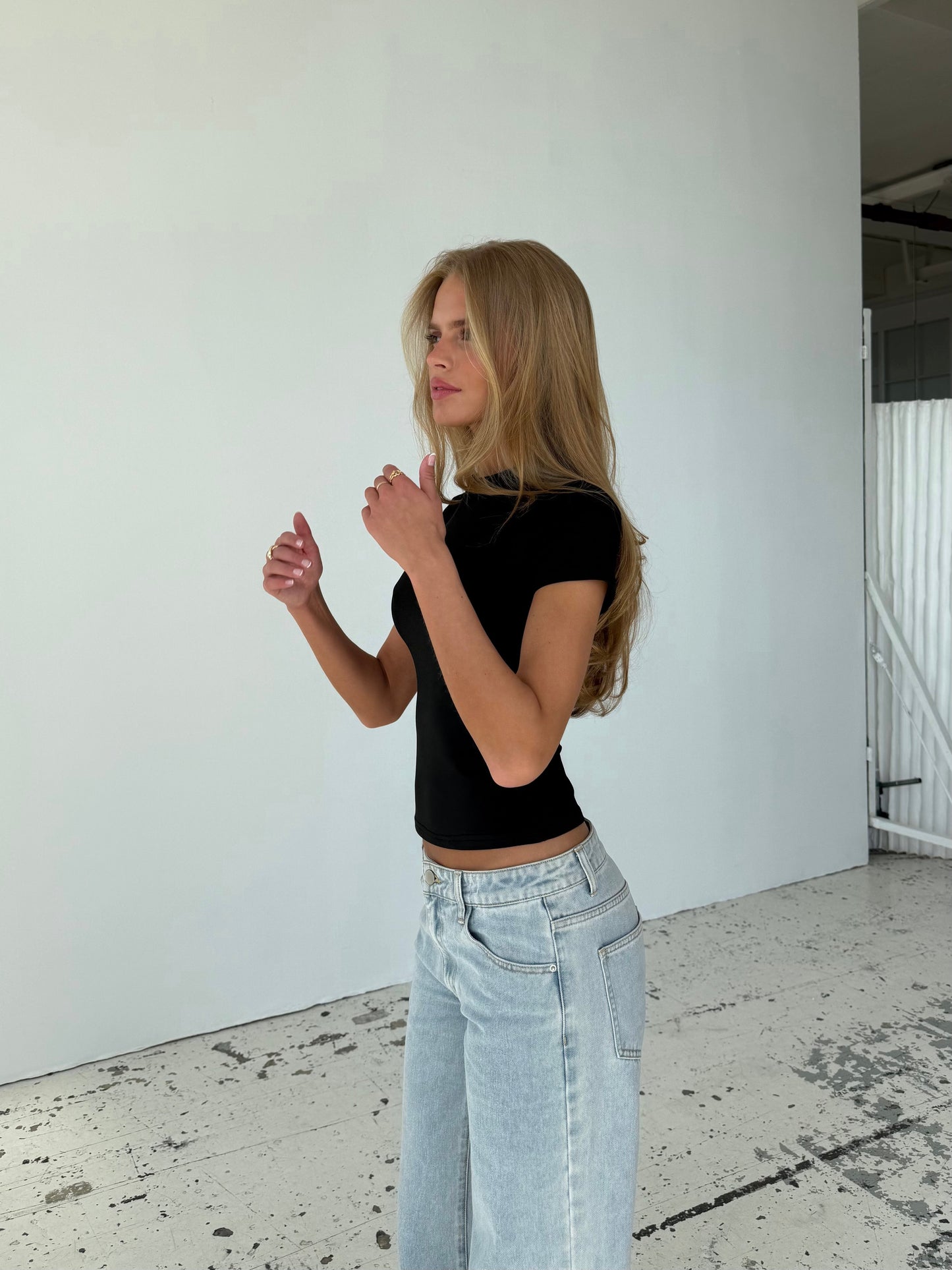 Basic tee - black