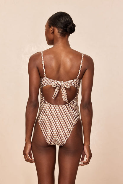 Clovelly One Piece - Husk Geo