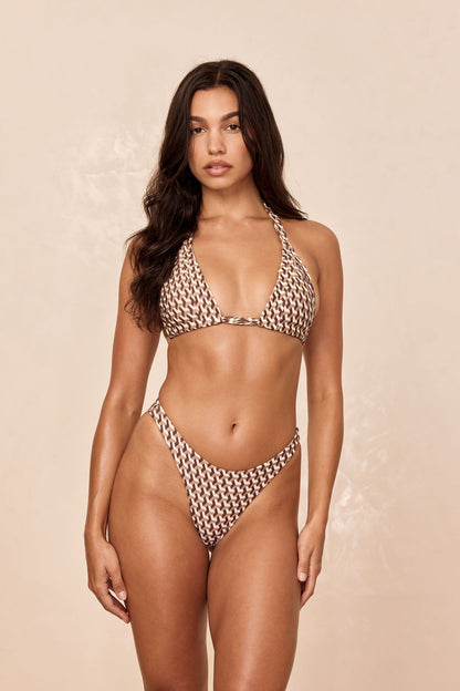 Morocco Top - Husk Geo