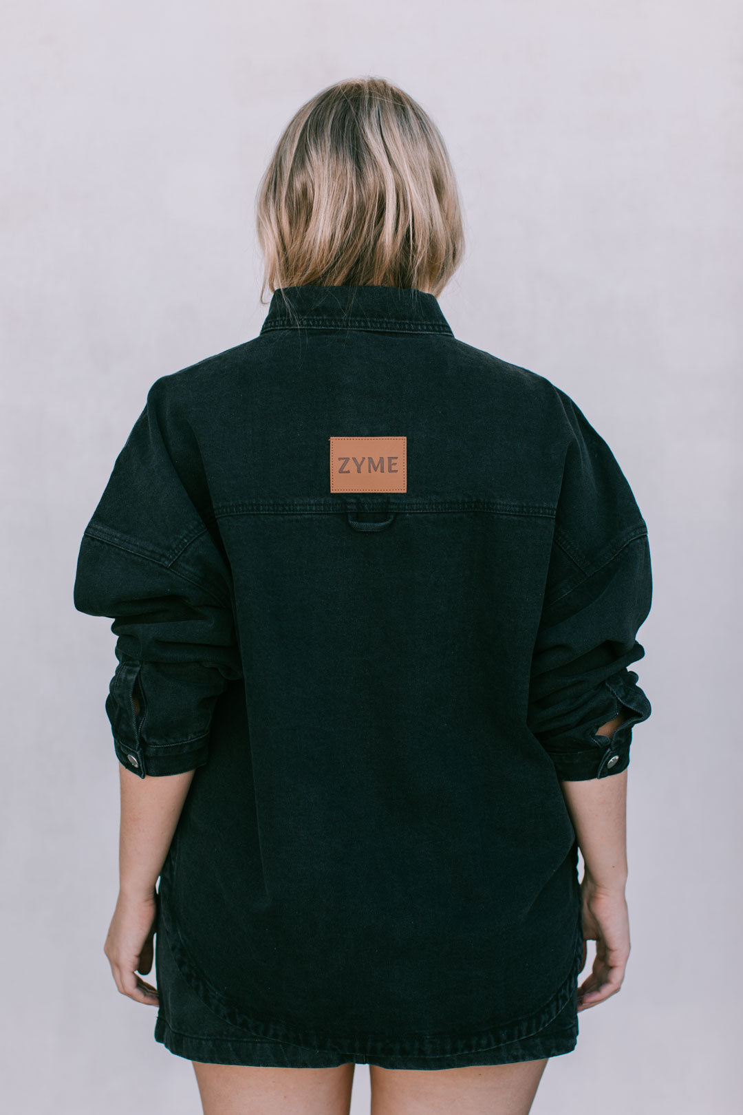 Ilou Denim Shirt - Washed Black