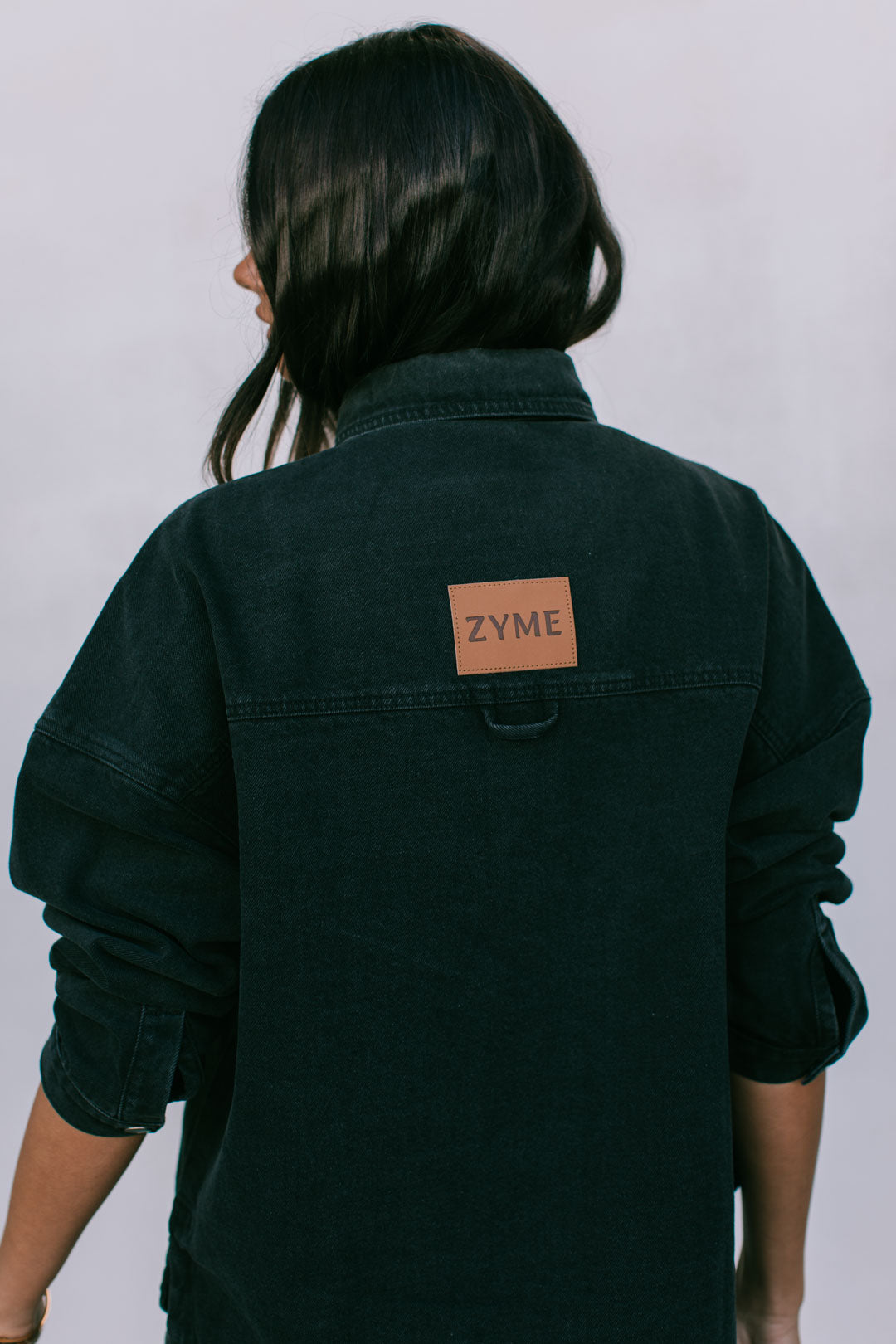 Ilou Denim Shirt - Washed Black