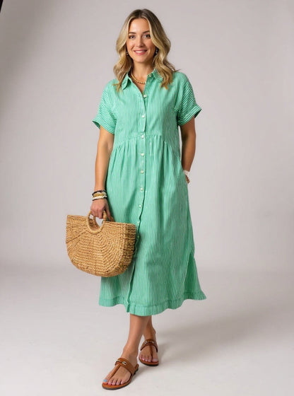 Coastal Striped Dress