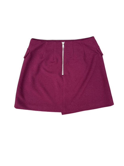 Azrah Mini Skirt - Plum