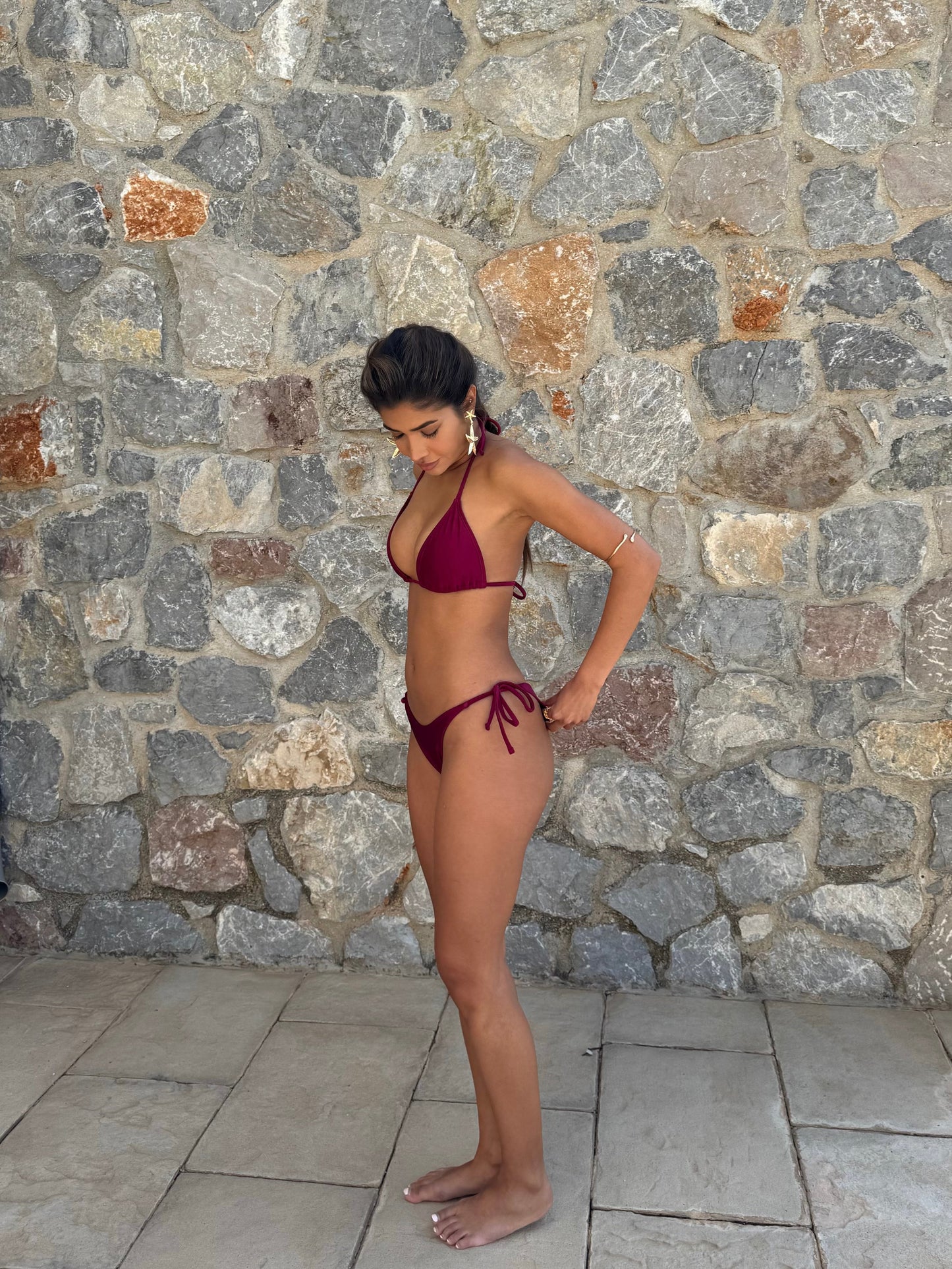 Bikini top - Burgundy