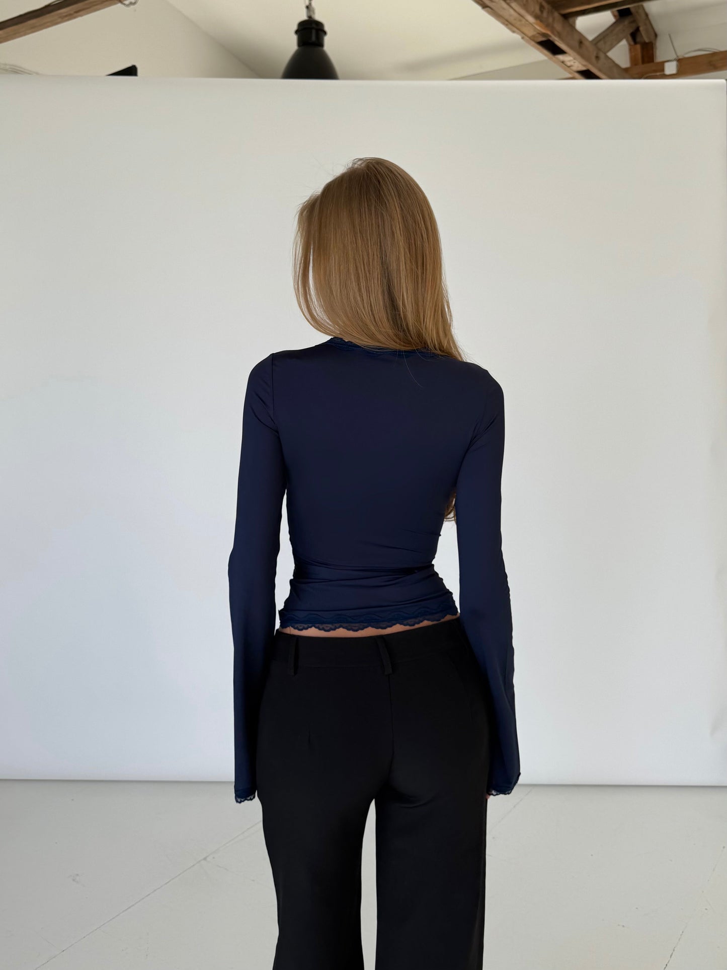 Ballerina basic top - Dark blue